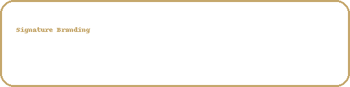Signature Branding logo